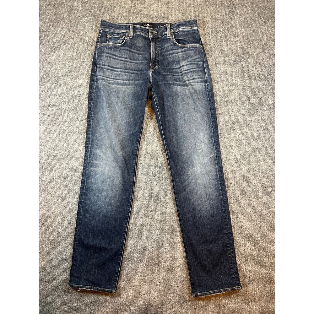 7 for All Mankind Men's Adrien Slim-Fit Jeans in Blue 32x31